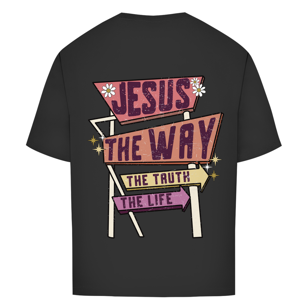 Jesus the Way Oversize T-Shirt Printegy