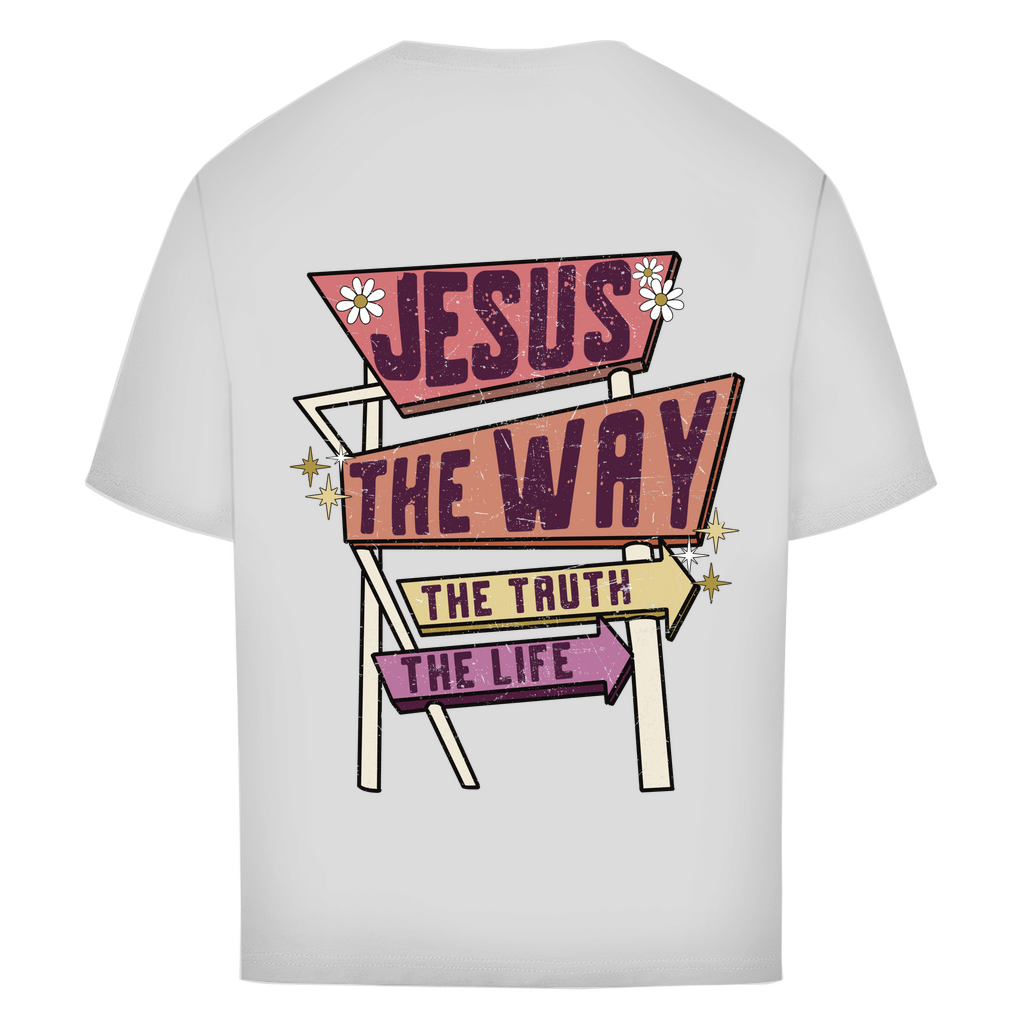 Jesus the Way Oversize T-Shirt Printegy