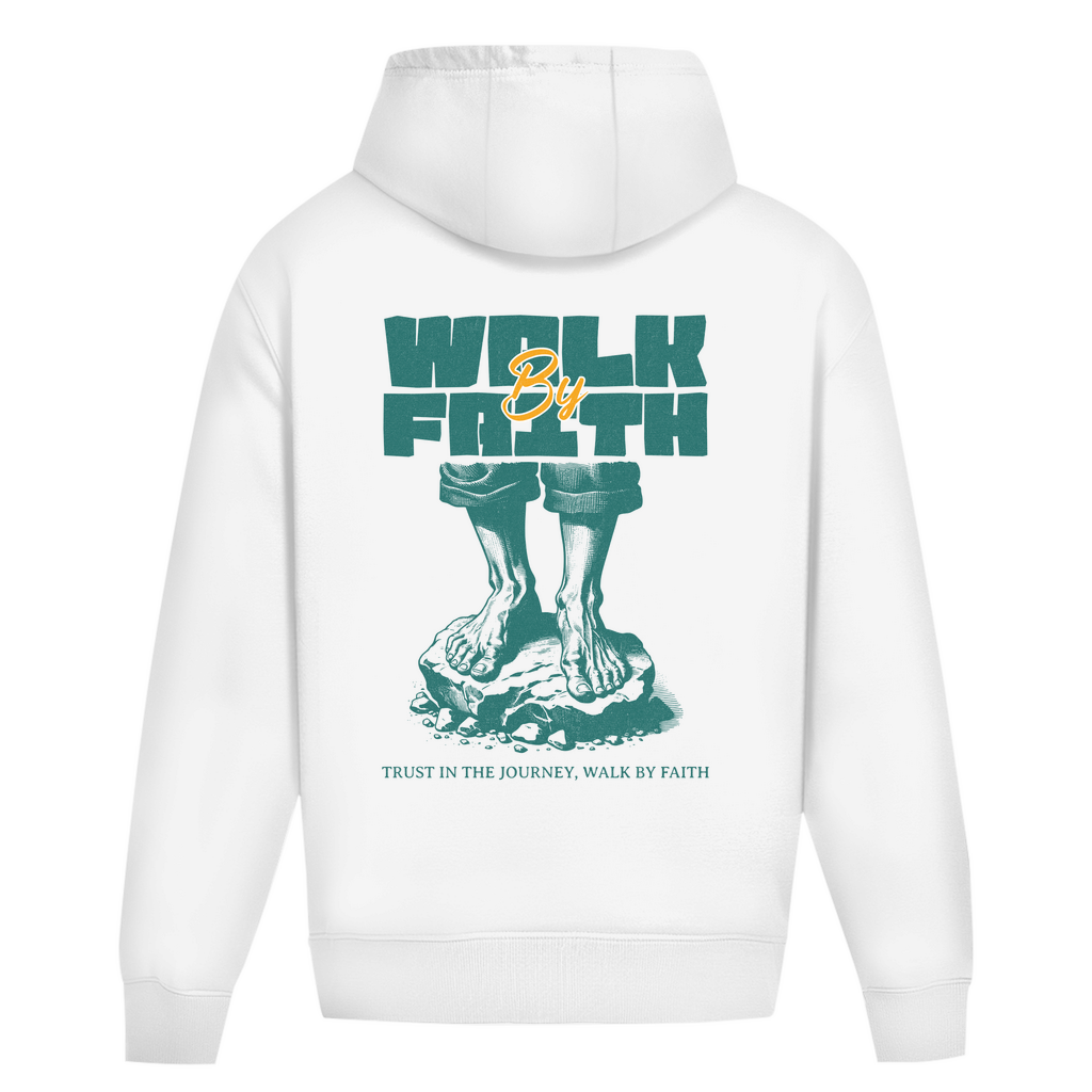 Walk by Faith Oversize Hoodie Printegy