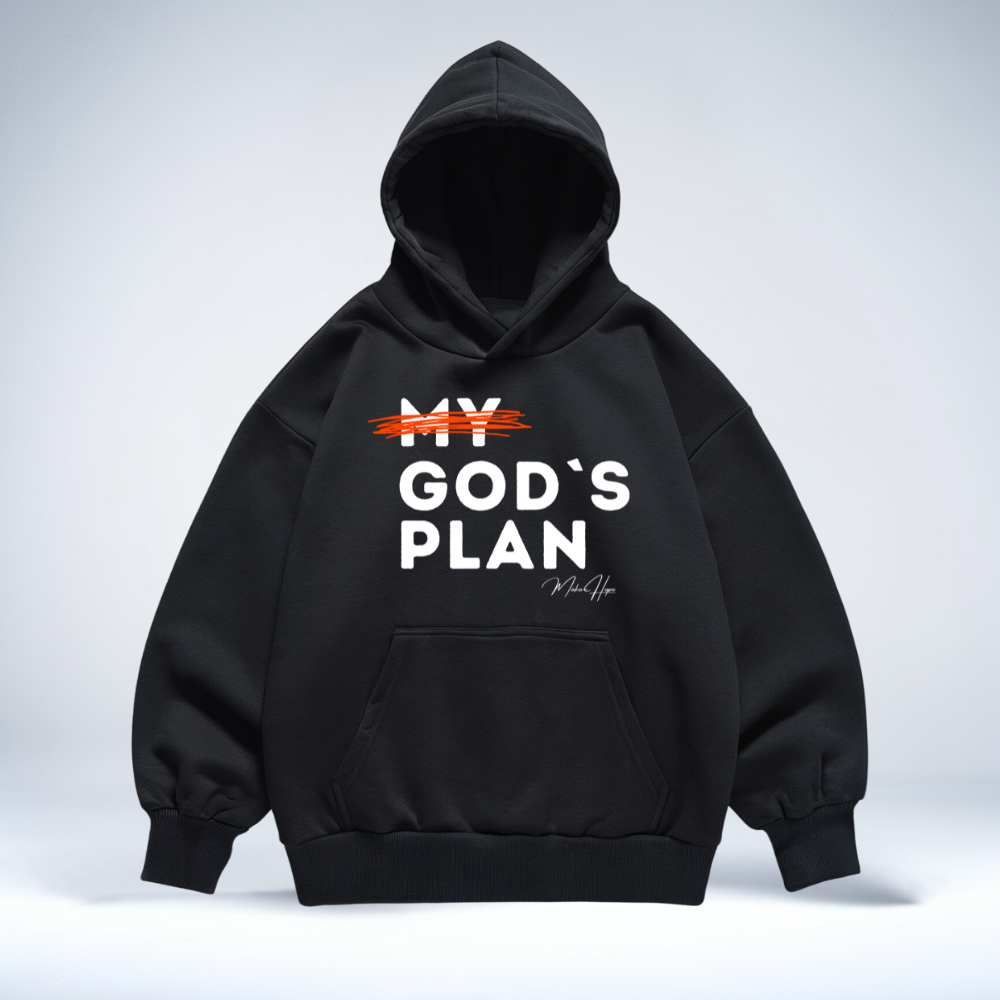 Gods Plan Oversized Hoodie MarketPrint