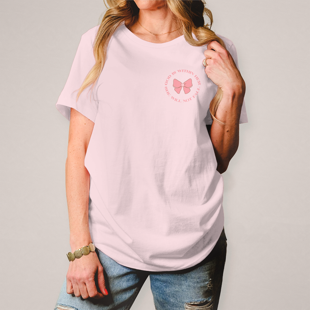 God says Frauen Shirt Printegy