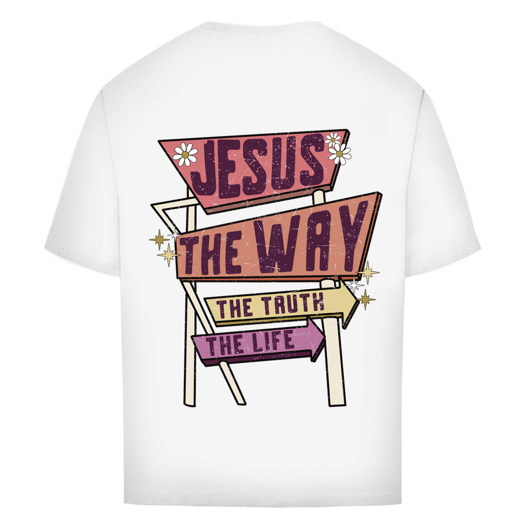 Jesus the Way Oversize T-Shirt Printegy