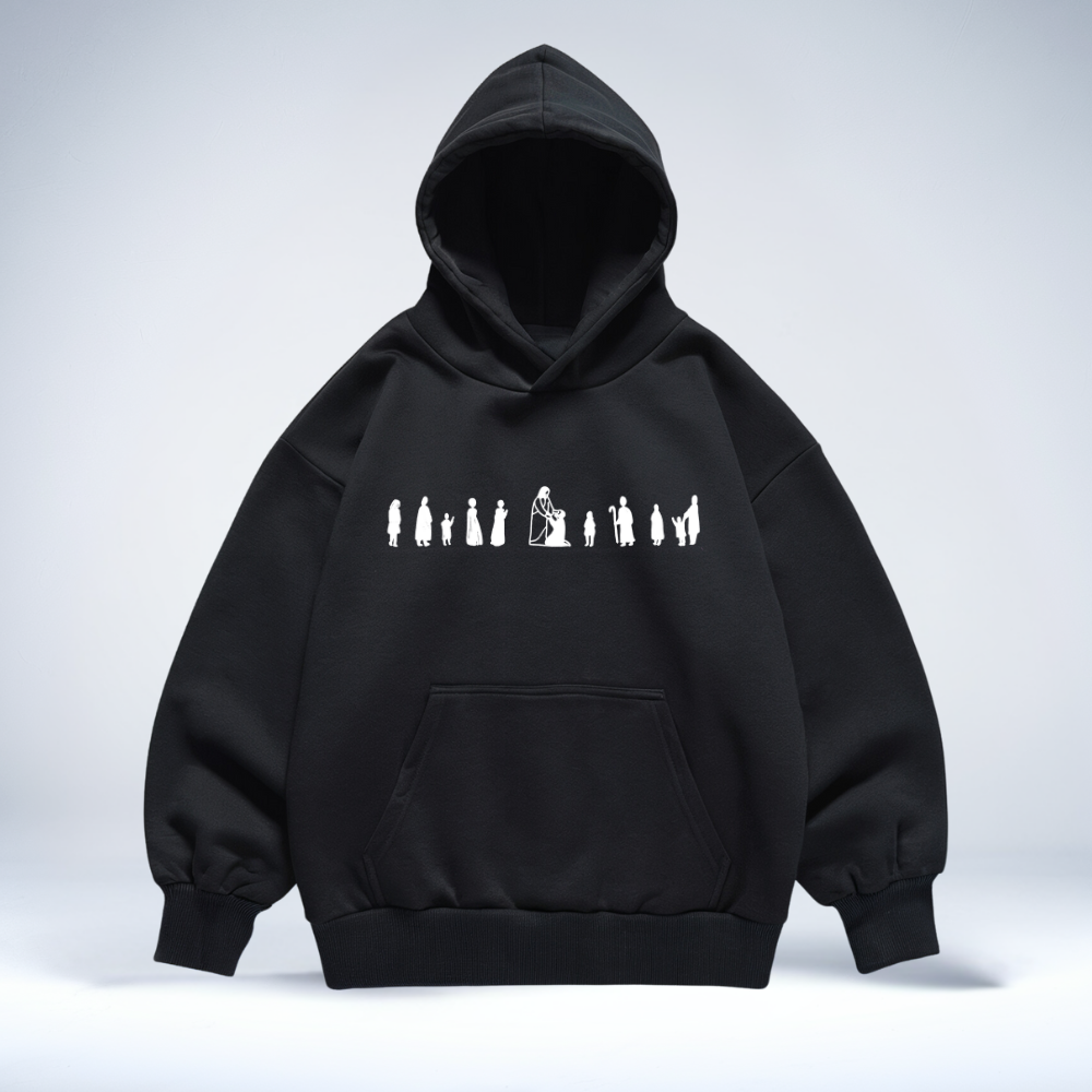 Blind man Oversize Hoodie Printegy