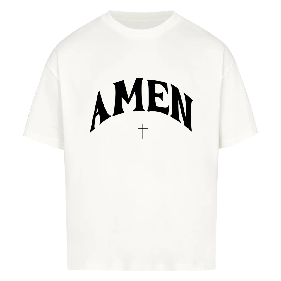 Amen Oversized Shirt Marketprint