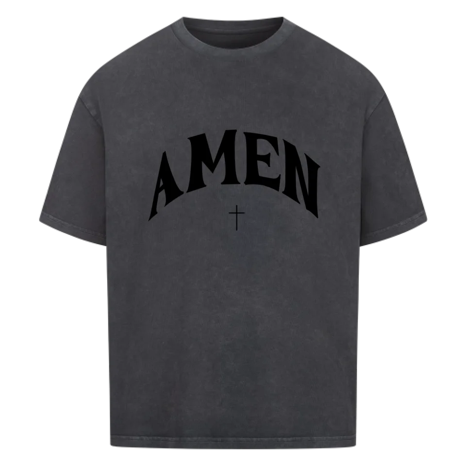 Amen Oversized Shirt Marketprint