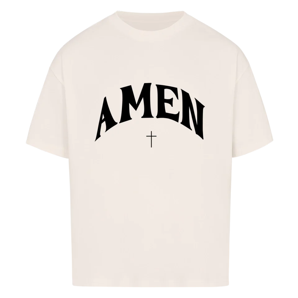 Amen Oversized Shirt Marketprint