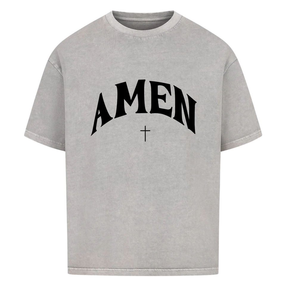 Amen Oversized Shirt Marketprint