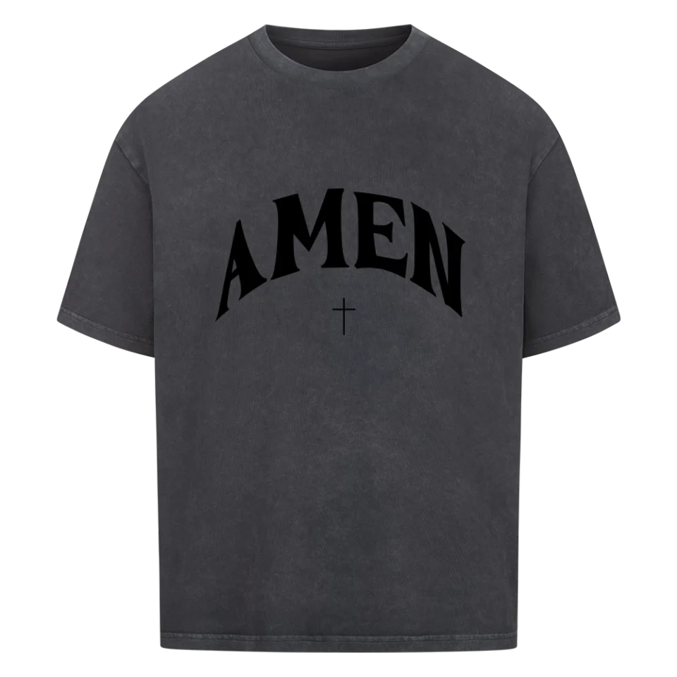 Amen Oversized Shirt Marketprint