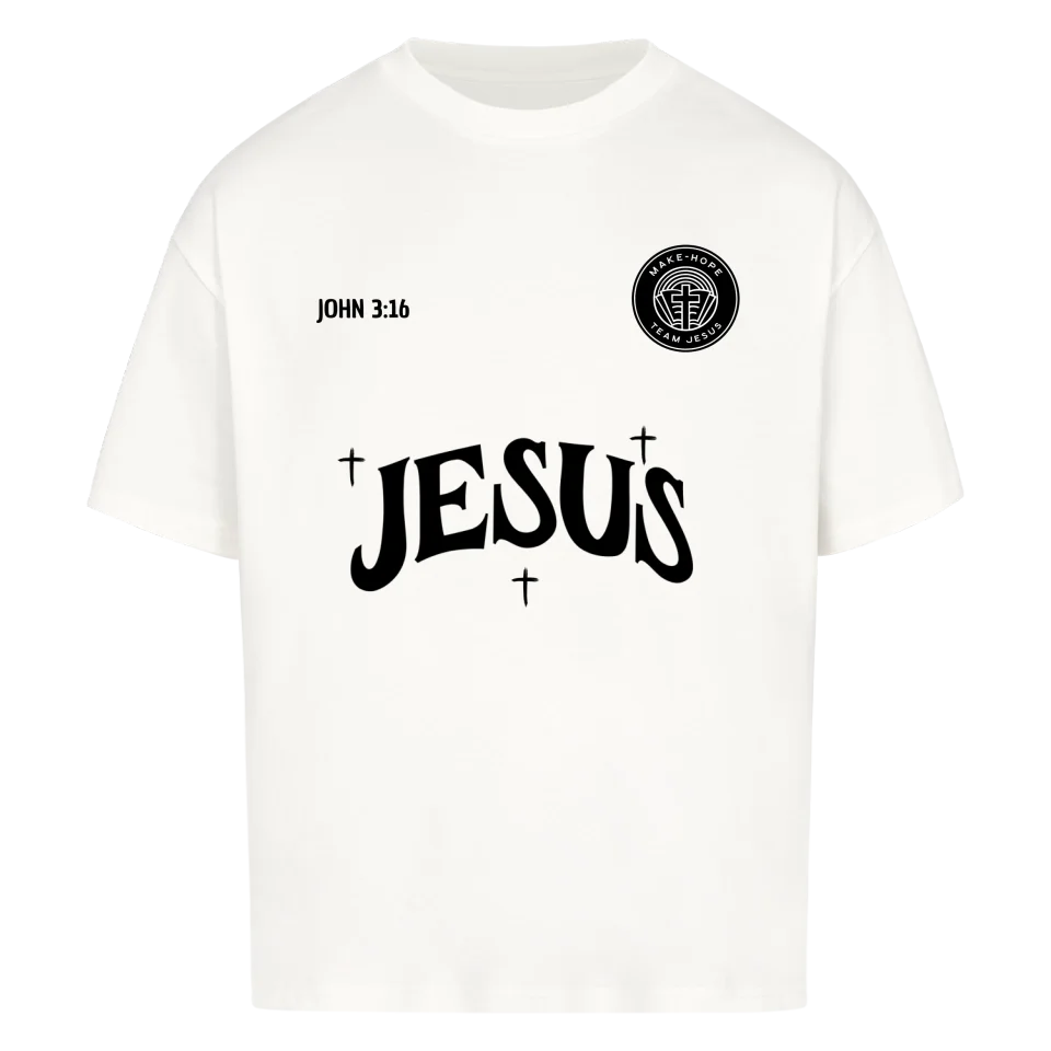 Jesus Jersey Oversized Shirt Marketprint