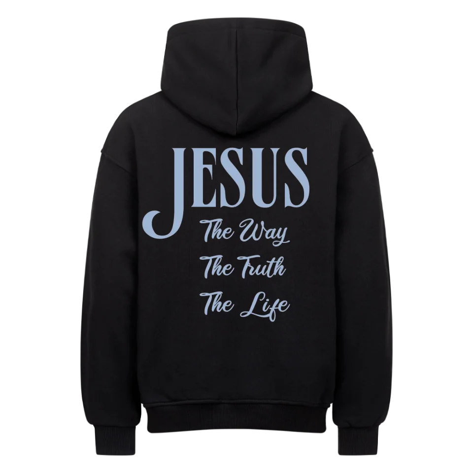 Jesus the way Oversized Hoodie Marketprint