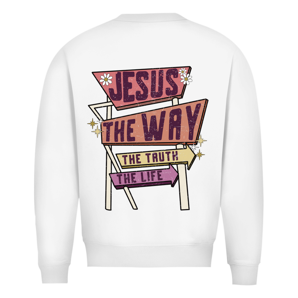 Jesus the way Sweatshirt Printegy