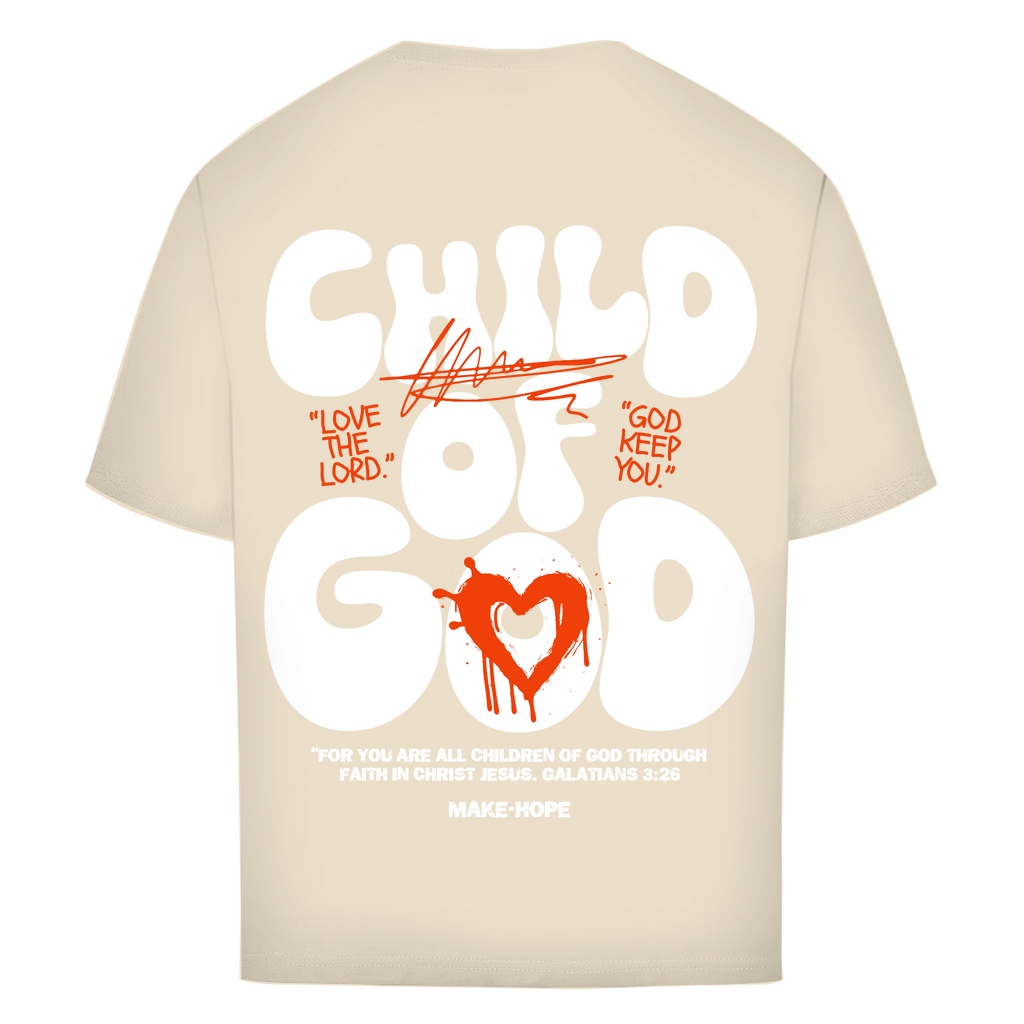 Oversize T-Shirt Child of God Printegy