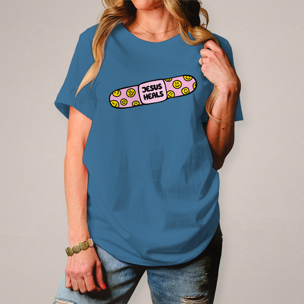 Jesus Heals Frauen Shirt Printegy