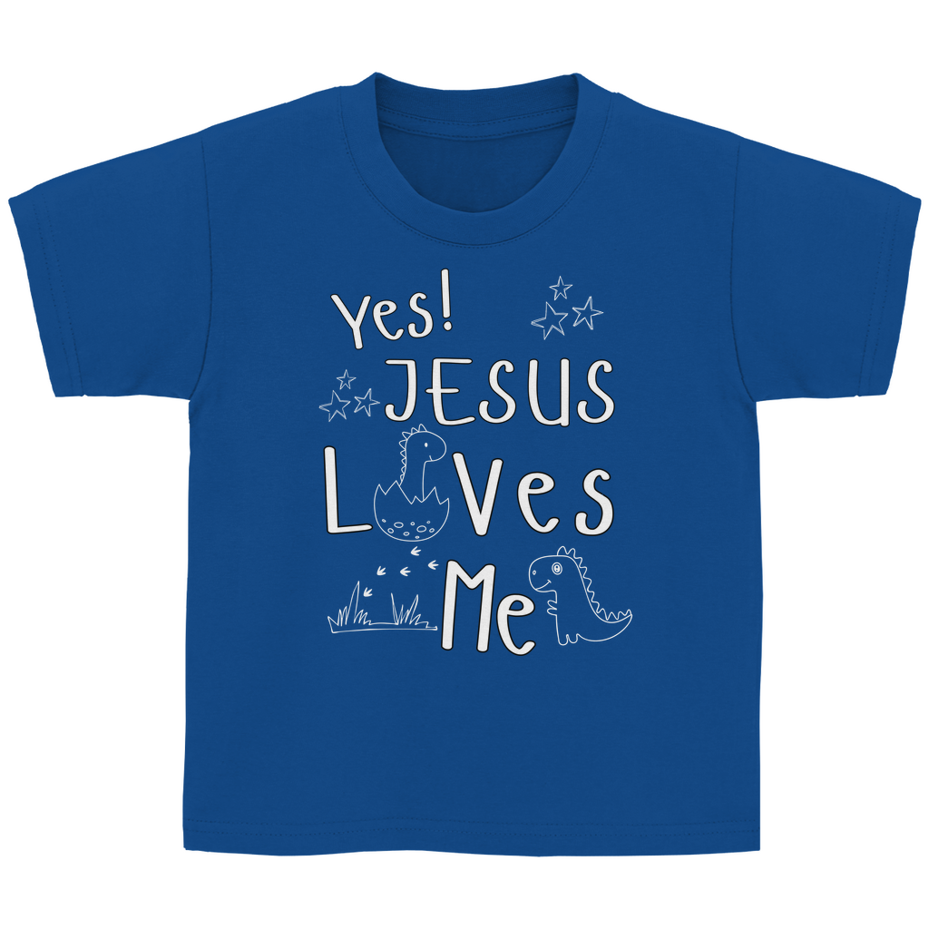 God loves me Kinder T-Shirt Printegy