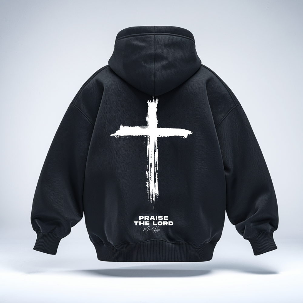 Praise the Lord Oversized Hoodie MarketPrint