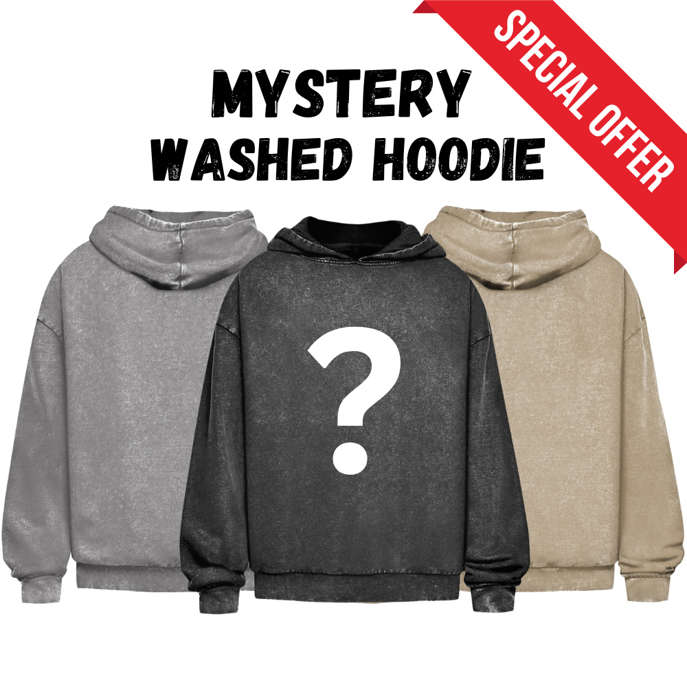 Mystery Washed Oversized Hoodie Make-Hope