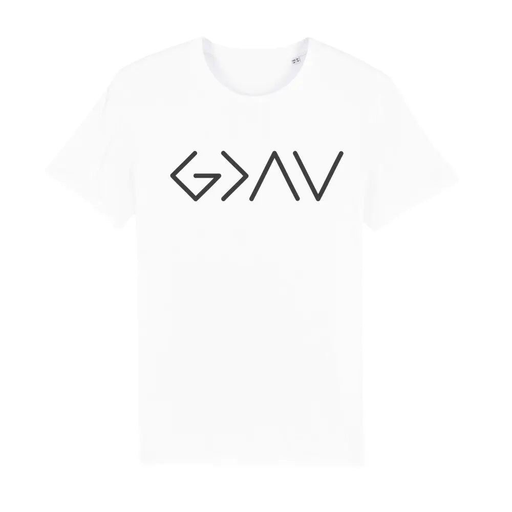 Gott ist größer Premium Organic Shirt