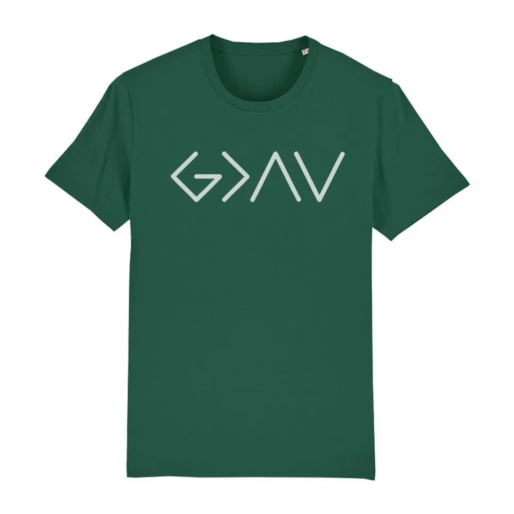 Gott ist größer Premium Organic Shirt