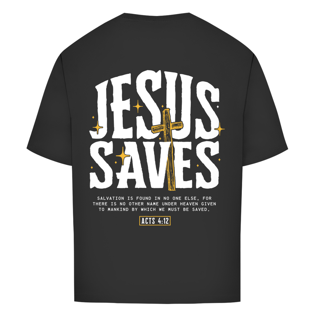 Jesus saves Oversize T-Shirt Printegy