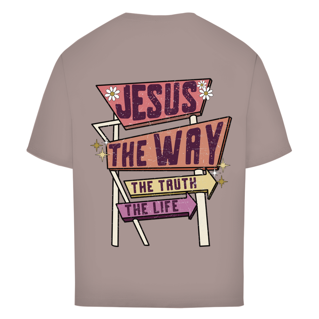 Jesus the Way Oversize T-Shirt Printegy