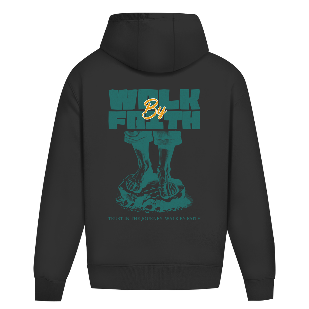 Walk by Faith Oversize Hoodie Printegy