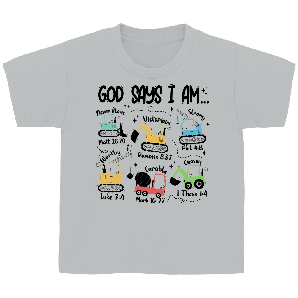 God says Kinder T-Shirt Printegy