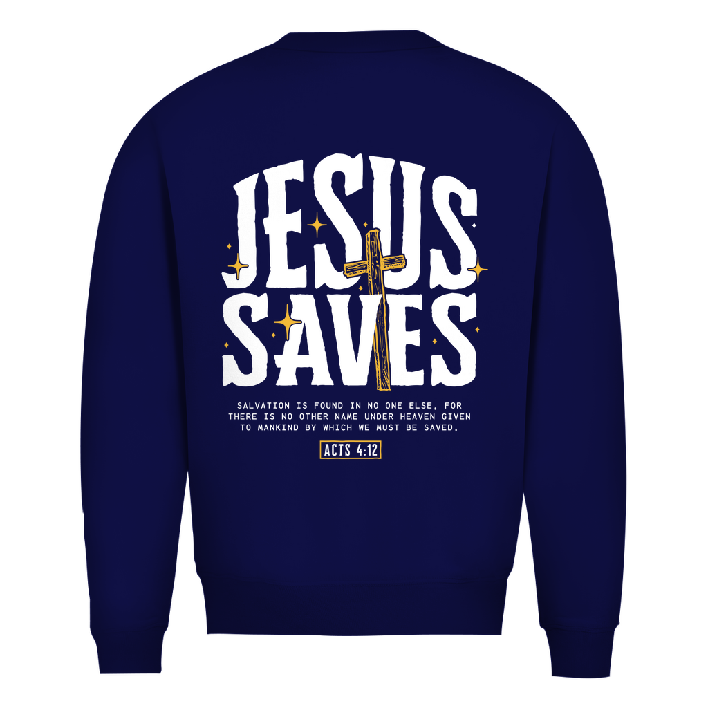 Jesus saves Sweatshirt Printegy