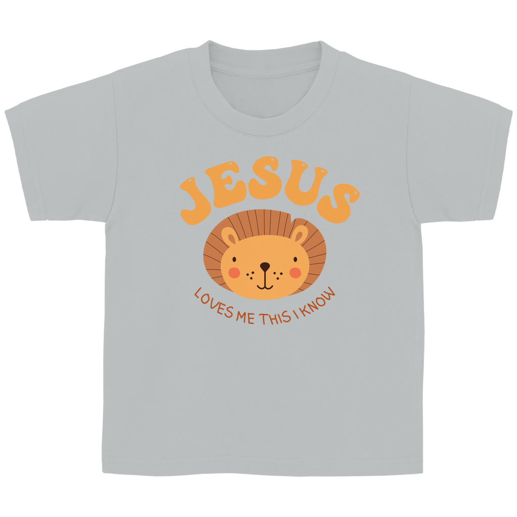 Jesus Löwe Kinder T-Shirt Printegy