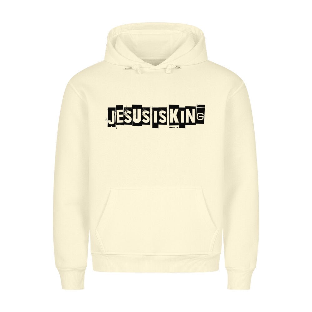 Jesus is King Hoodie - Make-Hope