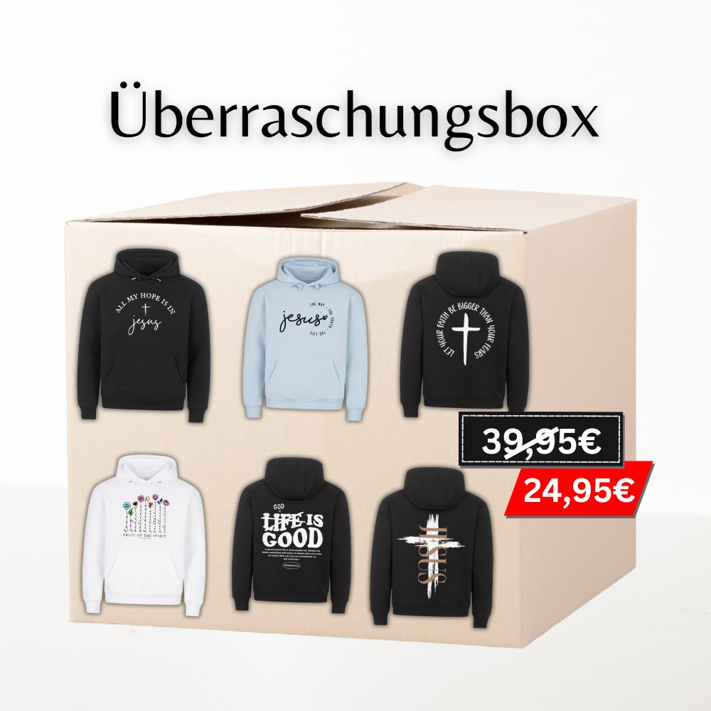 Überraschungsbox Unisex Hoodie - Make-Hope