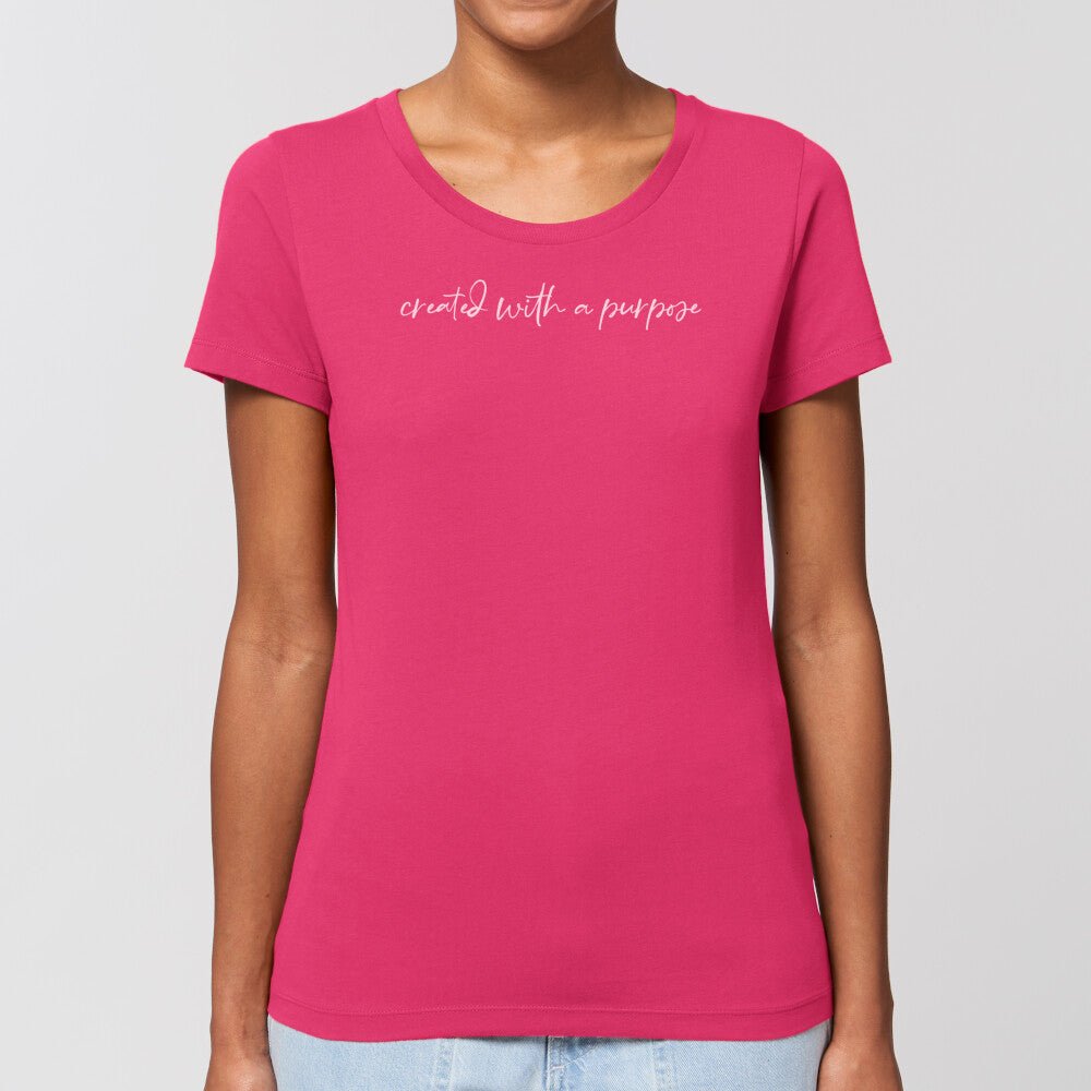 Created with a purpose Frauen Shirt - Make-Hope