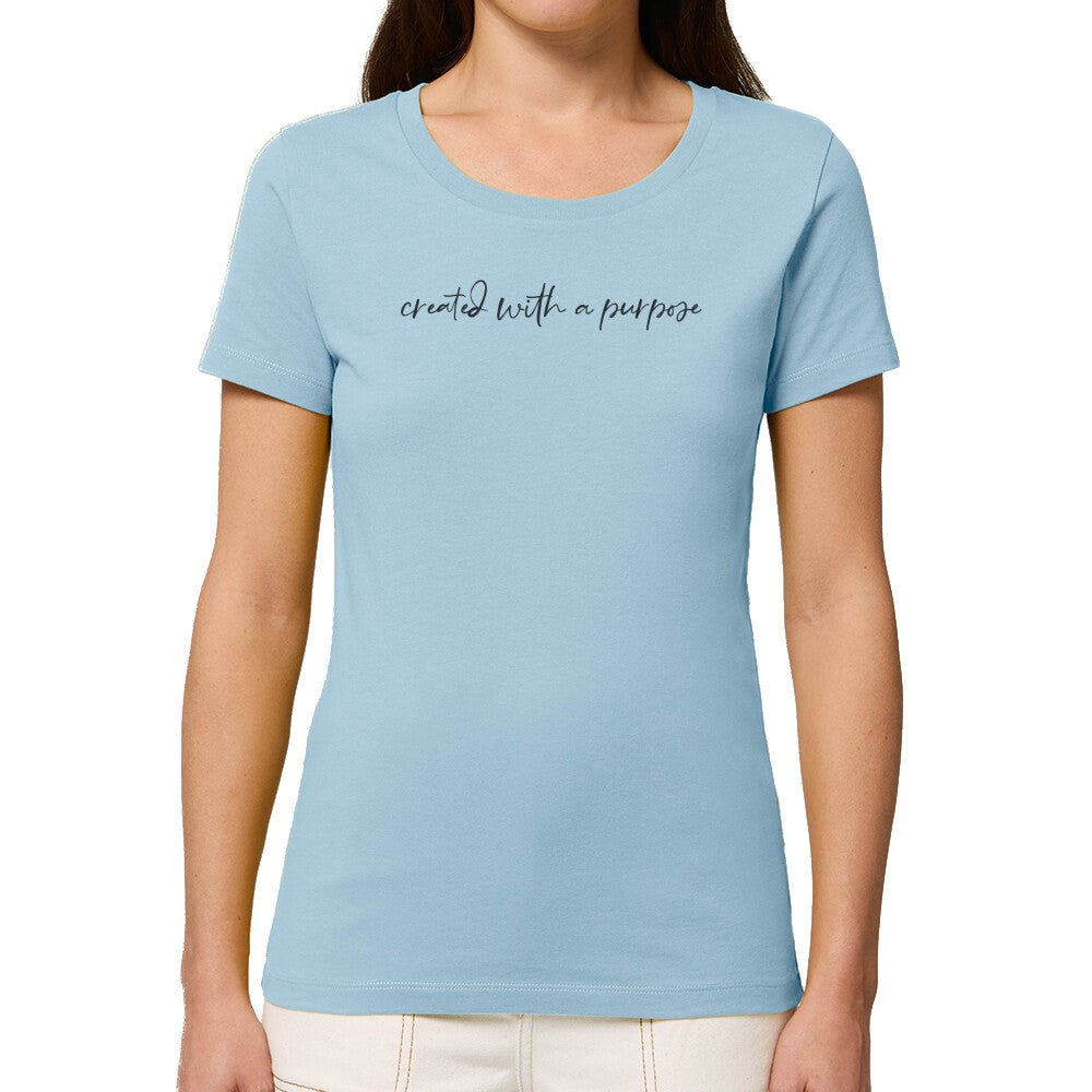 Created with a purpose Frauen Shirt - Make-Hope