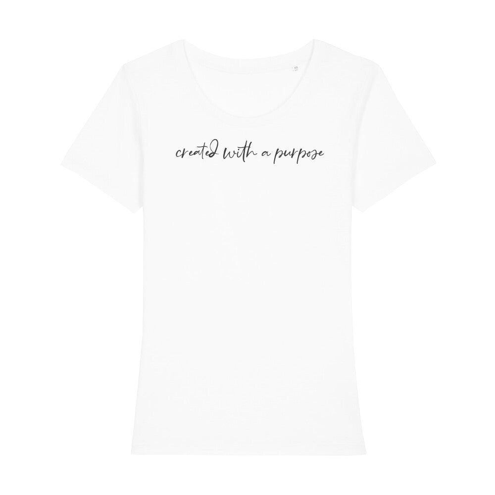 Created with a purpose Frauen Shirt - Make-Hope