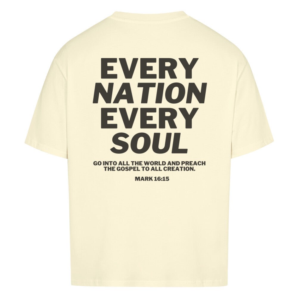 Every Nation Every Soul Oversized Shirt - Make-Hope