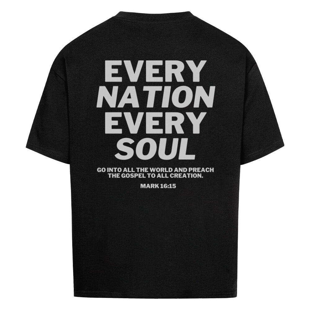 Every Nation Every Soul Oversized Shirt - Make-Hope