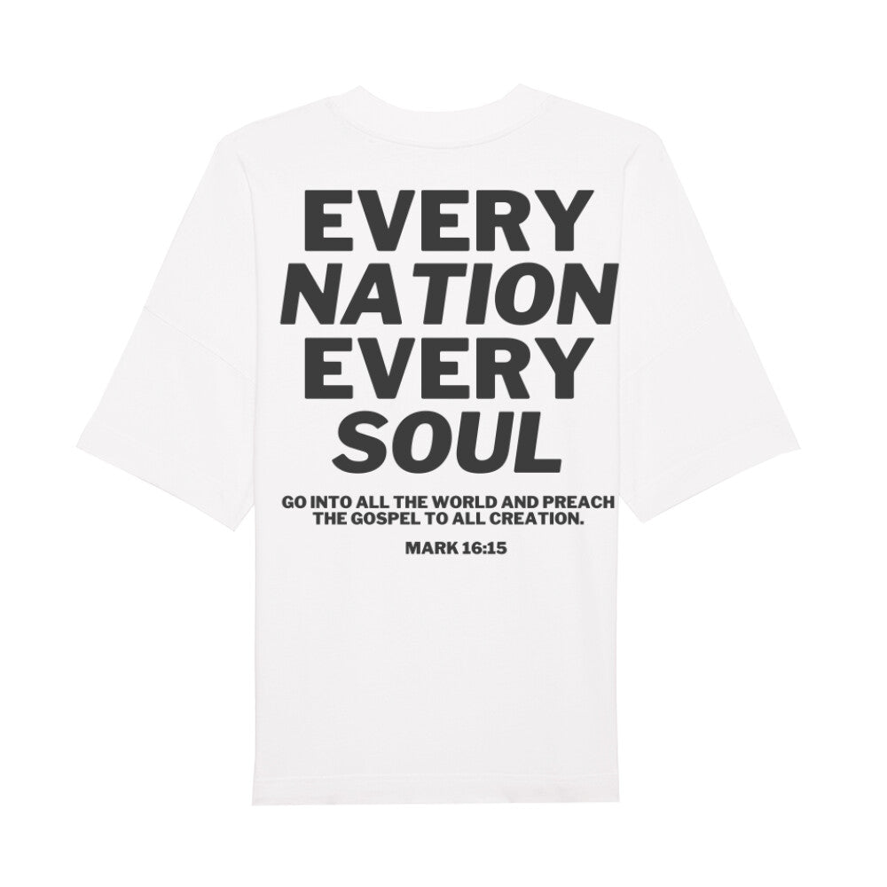 Every Nation Oversized Shirt - Make-Hope