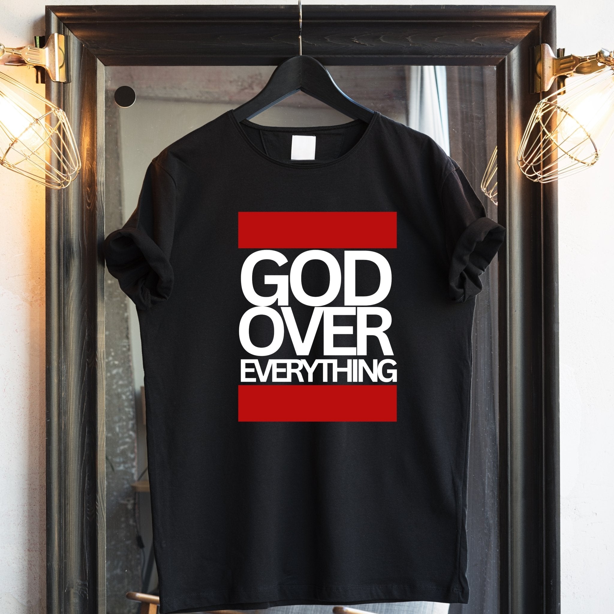 God over Everything Premium Oversize Shirt - Make-Hope