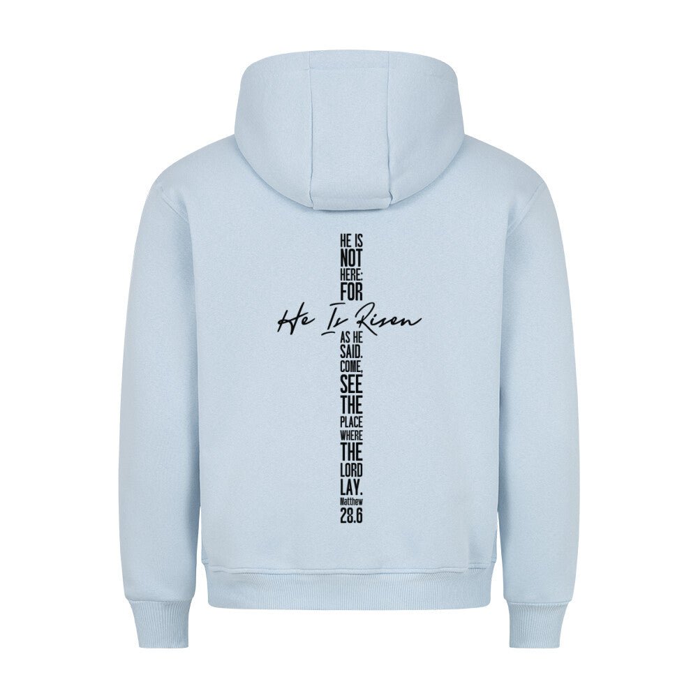 He is not here Premium Hoodie - Make-Hope