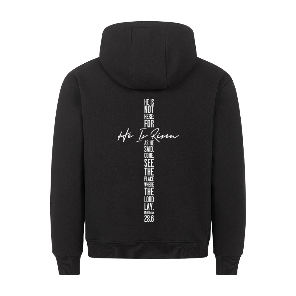 He is not here Premium Hoodie - Make-Hope