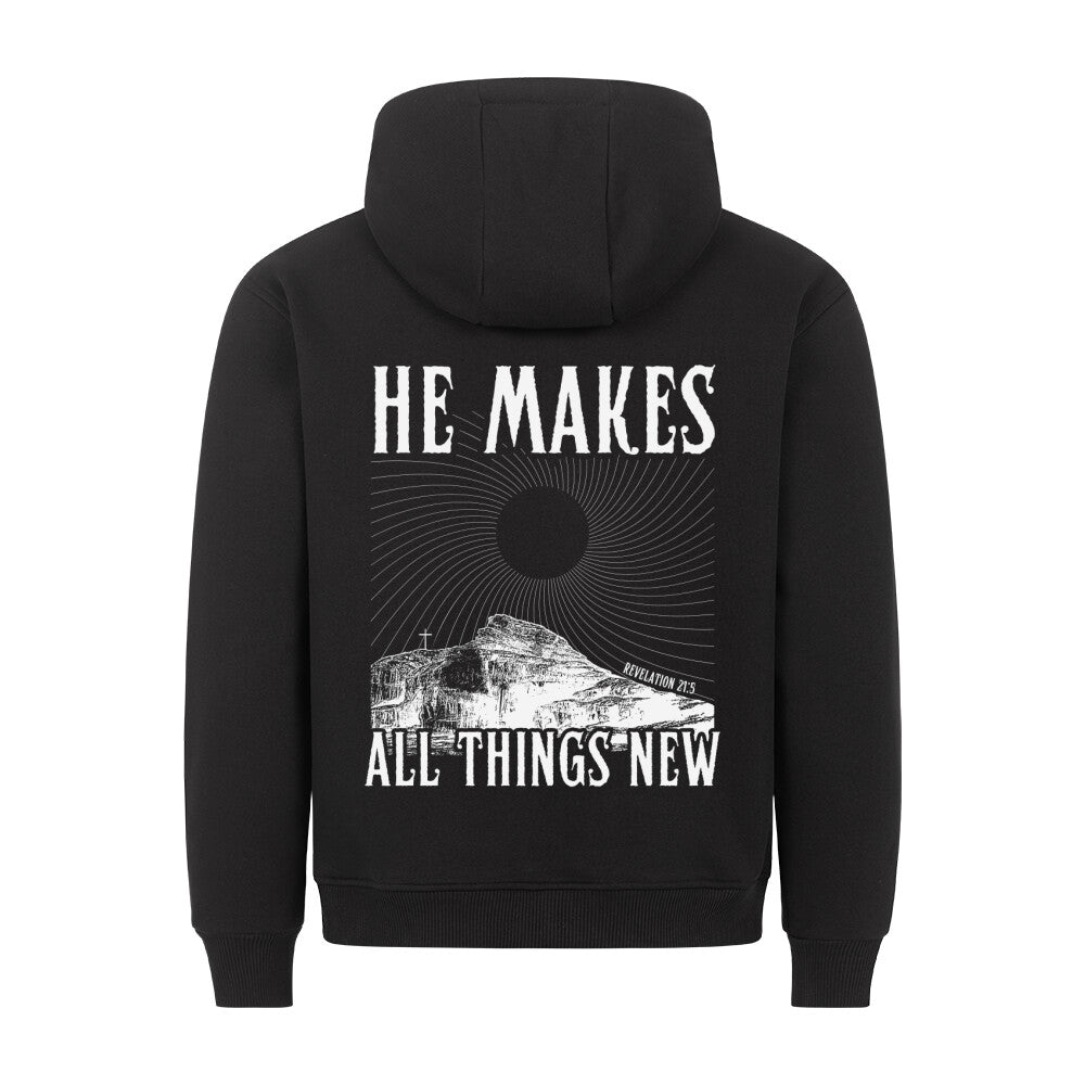 He makes all things new Hoodie - Make-Hope