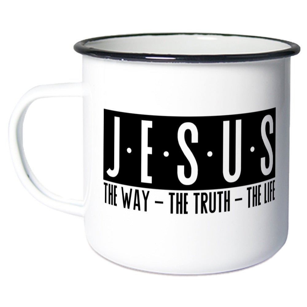 Jesus Emaille Tasse Klein - Make-Hope