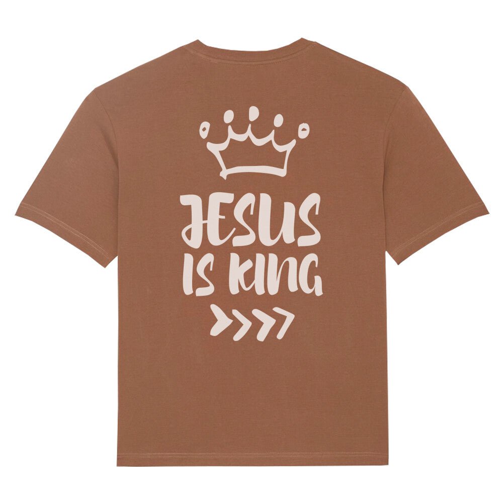 Jesus is King Oversize Shirt - Make-Hope