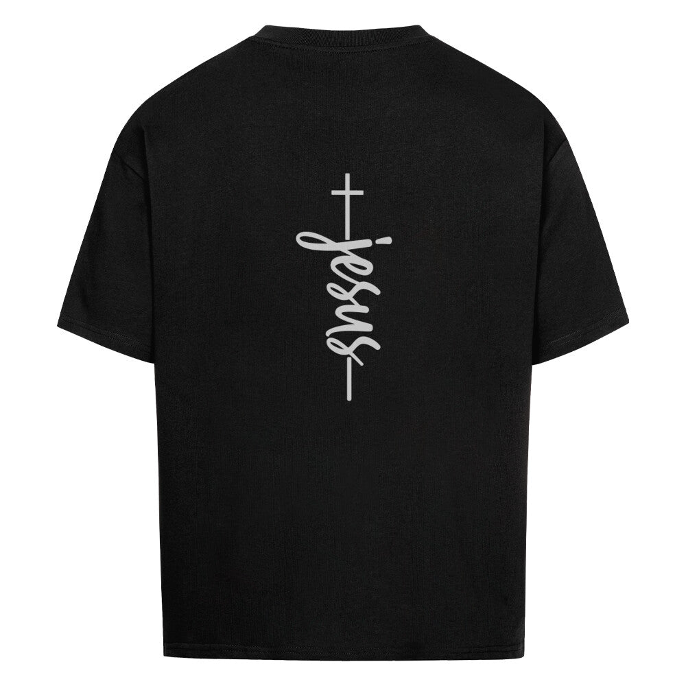 Jesus kreuz premium Oversized Shirt - Make-Hope