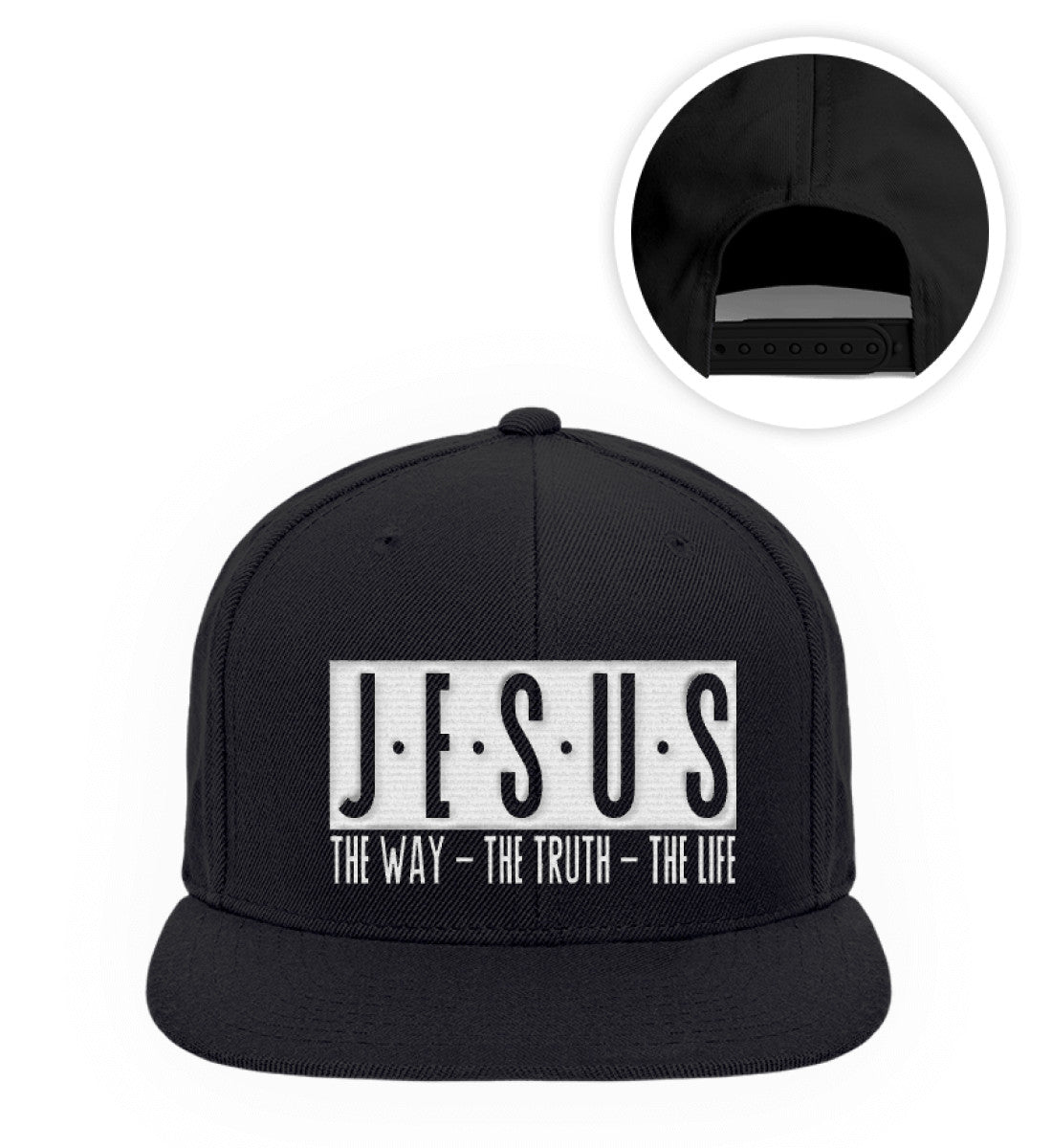 Jesus Premium Snapback mit Stick - Make-Hope