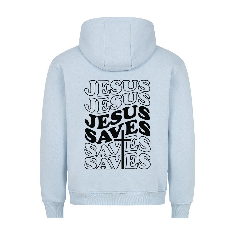 Jesus Saves Backprint Hoodie - Make-Hope