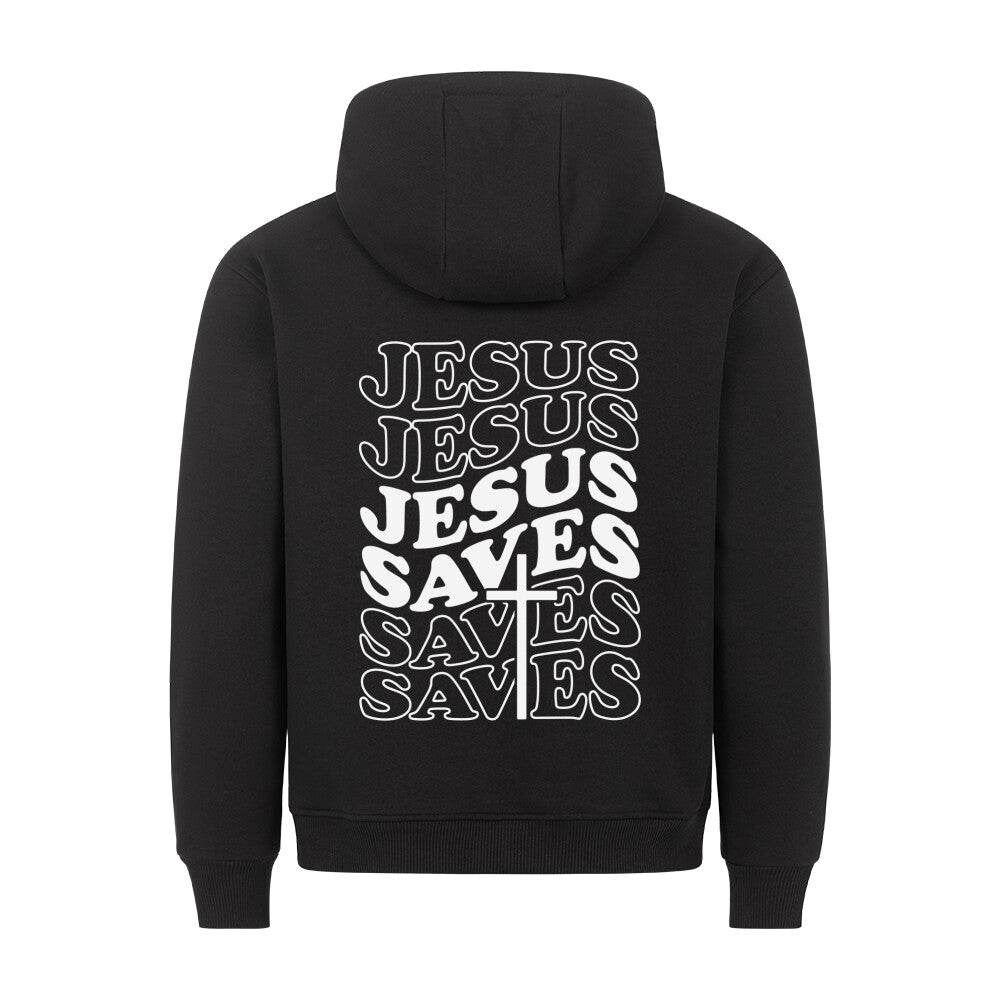 Jesus Saves Backprint Hoodie - Make-Hope