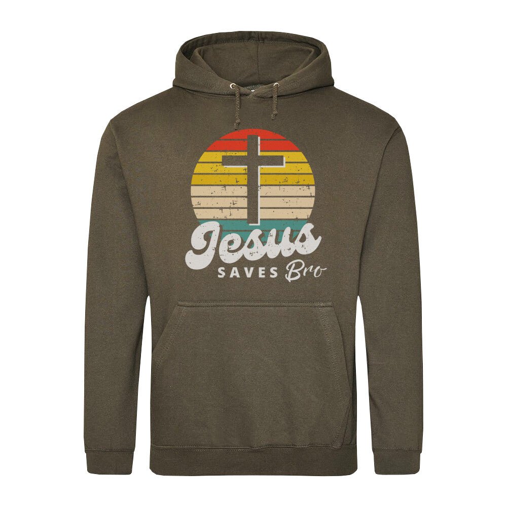 Jesus saves bro Hoodie - Make-Hope