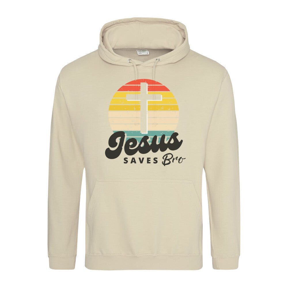 Jesus saves bro Hoodie - Make-Hope