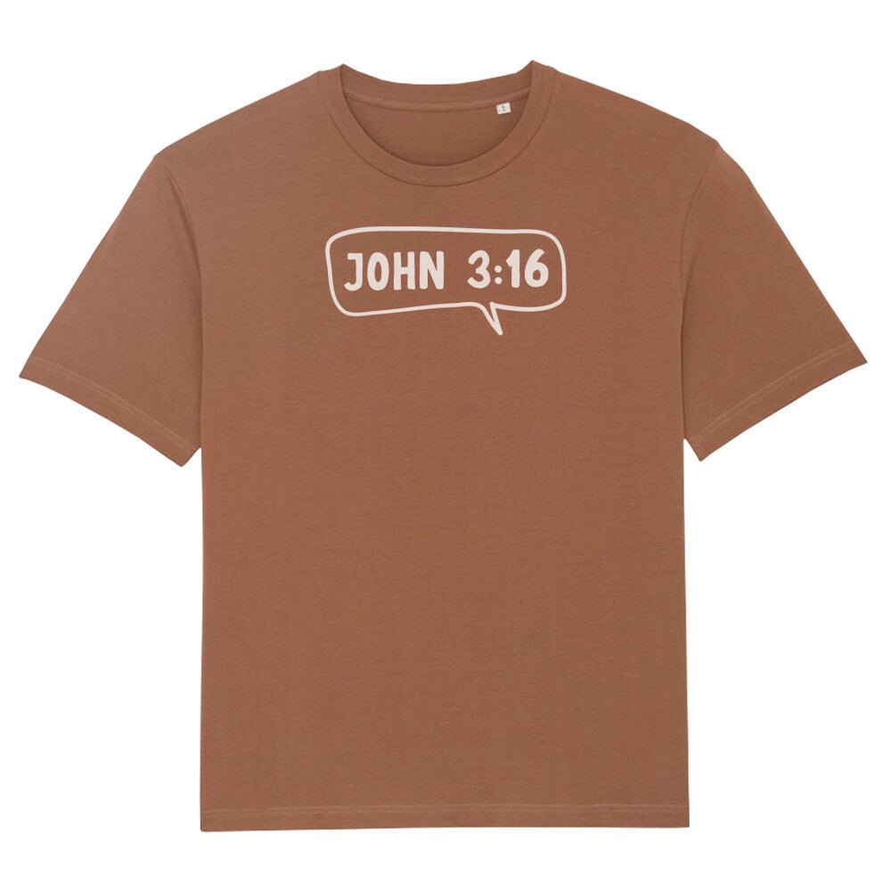 John 3:16 Oversize Shirt - Make-Hope