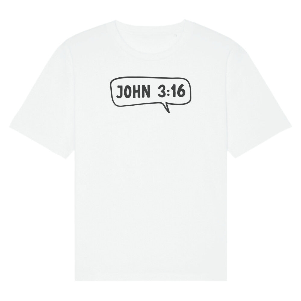 John 3:16 Oversize Shirt - Make-Hope